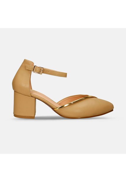 Tacones Para Mujer Bata Nude Julena
