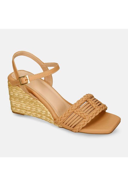 Sandalias Para Mujer Bata Camel Jarina