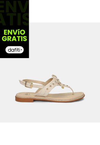 Sandalias Para Mujer Bata Beige Kimora Bata