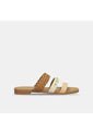 Sandalias Para Mujer Bata Café Claro Kristina de Bata