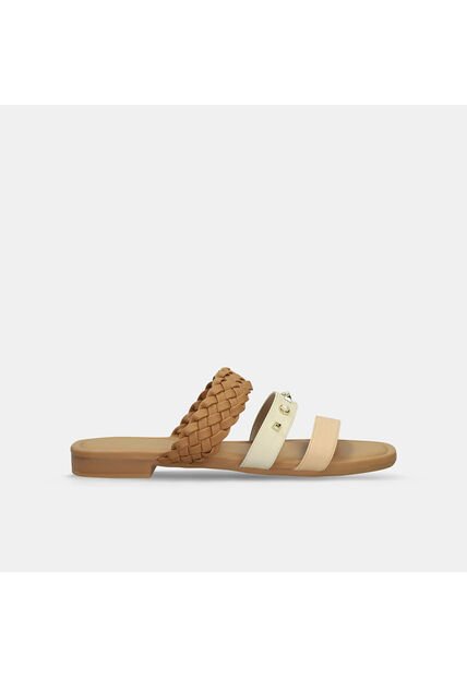 Sandalias Para Mujer Bata Café Claro Kristina