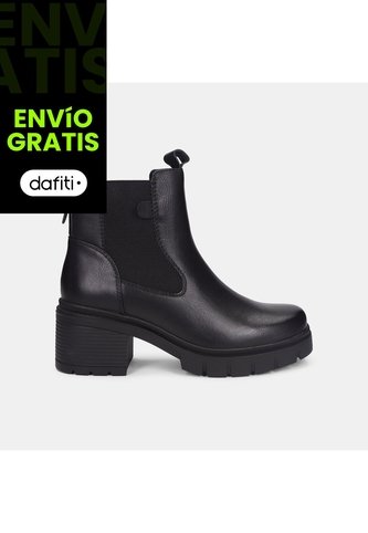 Botines Para Mujer Bata Negro New Martin Winter Bata
