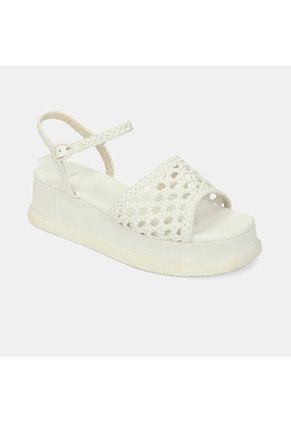 Sandalias Para Mujer Bata Blanco