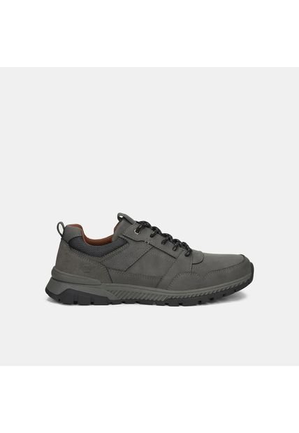 Tenis Para Hombre Bata Gris Odi Passo