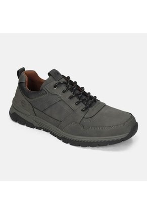 Tenis Para Hombre Bata Gris Odi Passo