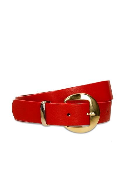 Cinturón Rojo Bata Fabia Mujer