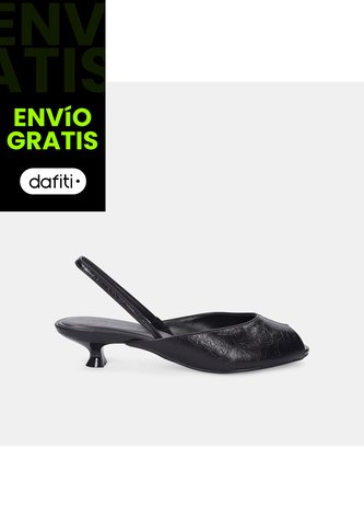 Sandalia Para Mujer Bata Negro Kampala Bata