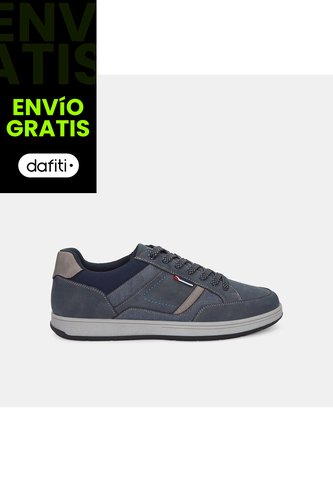 Tenis Para Hombre Bata Azul Perrie Casual Bata