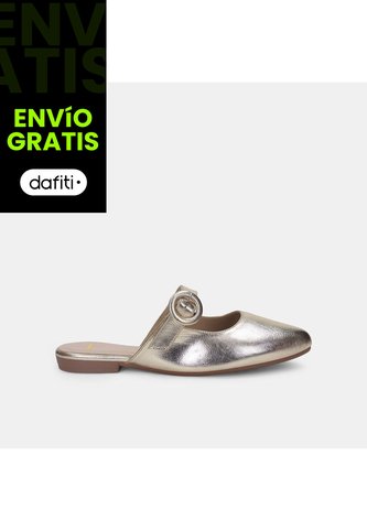 Baletas Para Mujer Bata Chapaña Gina'S Puntuda Flat Bata