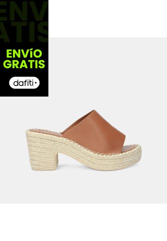 Tacones Para Mujer Bata Café Oscuro Perrie Summer Bata