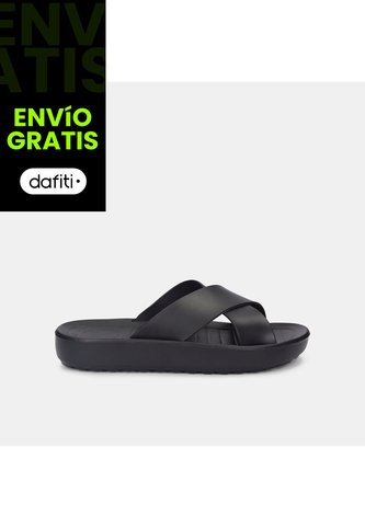Sandalias Para Mujer Bata Negro Karen Full Plastic Bata