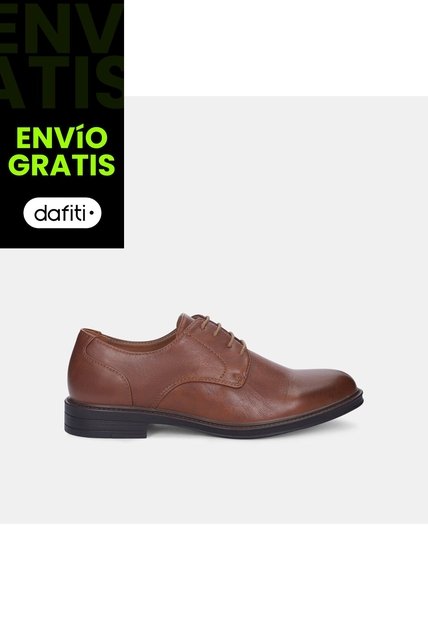 Zapatos Formales Para Hombre Bata Café Oscuro Perrie Casual