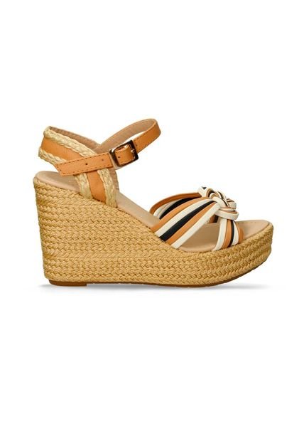Sandalias Amaretto-Azul Bata Eimie Mujer