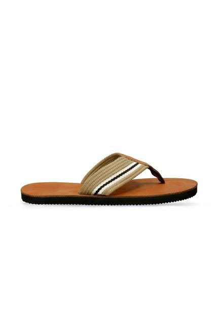 Sandalias Beige-Miel Bata Haco Hombre