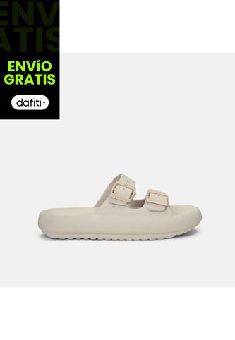 Pantufla Para Mujer Bata Beige Bata Ultra Bata