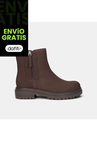 Botines Para Mujer Bata Café Oscuro Pittarosso Bata