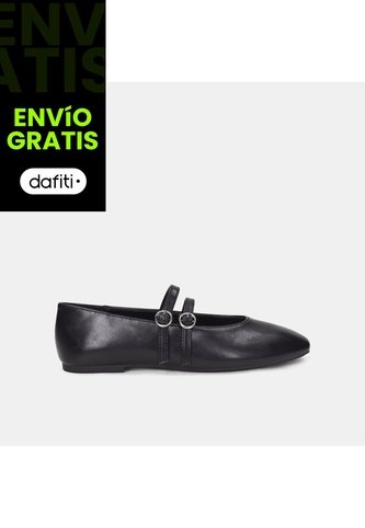 Baleta Para Mujer Bata Negro London Bata