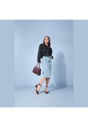 Tacones Para Mujer Bata Vino