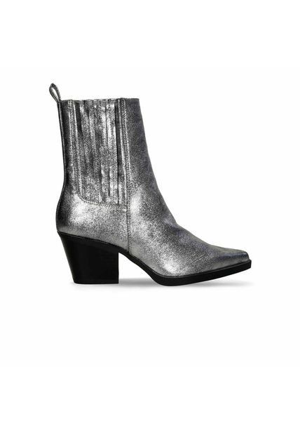 Botines Plata Bata Jani Anna Mujer