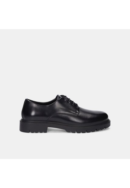 Zapatos Casuales Para Hombre Bata Negro Lugo Cor Dress