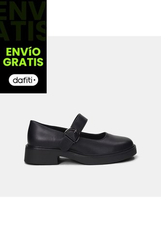 Baleta Para Mujer Bata Negro Zamina Bata
