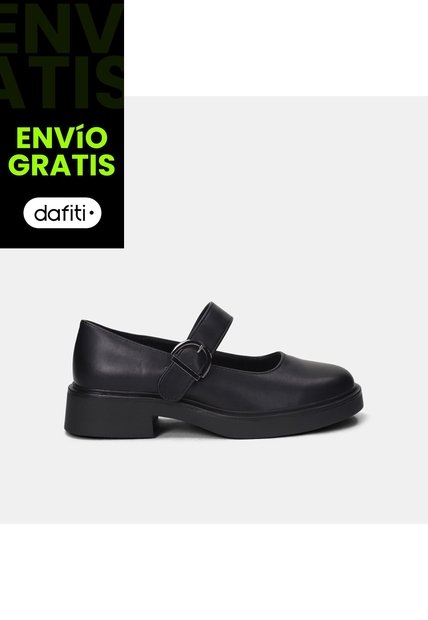 Baleta Para Mujer Bata Negro Zamina