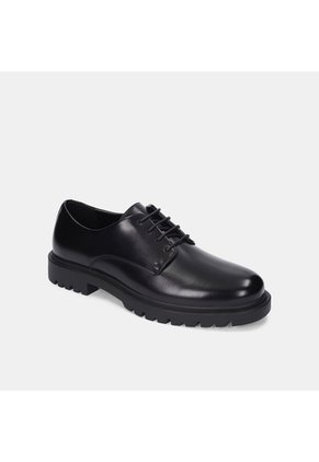 Zapatos Casuales Para Hombre Bata Negro Lugo Cor Dress