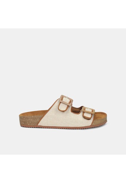 Sandalias Para Mujer Bata Almendra