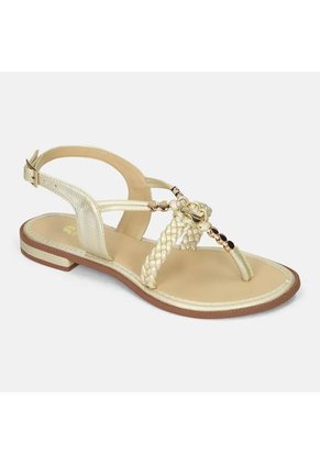Sandalias Para Mujer Bata Champaña Kinsley