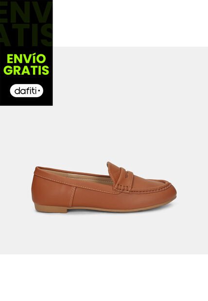 Mocasines Para Mujer Bata Negro Virginia