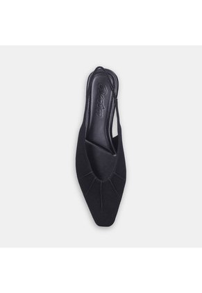 Baletas Para Mujer Bata Negro Bristol Flat