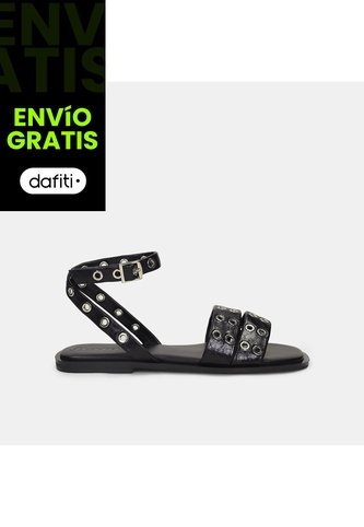 Sandalia Para Mujer Bata Negro Taylor Bata