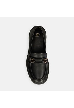 Mocasines Para Mujer Bata Negro Karlota Rubi
