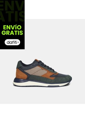 Tenis Para Hombre Bata Verde Pasto Nahuel Milán Bata