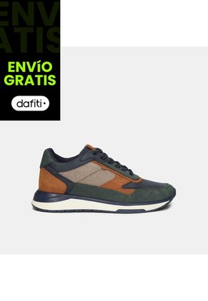 Tenis Para Hombre Bata Verde Pasto Nahuel Milán