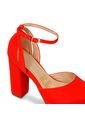 Tacones Rojo Bata Halma Mujer de Bata