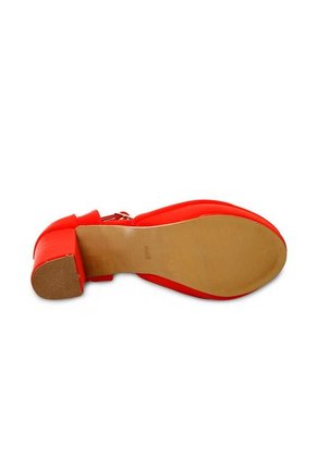 Tacones Rojo Bata Halma Mujer