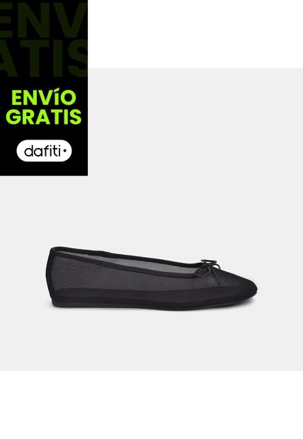 Baleta Para Mujer Bata Negro Delhi
