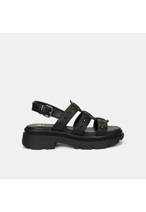 Sandalias Para Mujer Bata Negro Lincon Layla