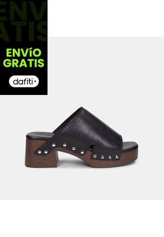 Sandalia Para Mujer Bata Negro Limena Bata