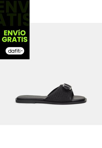 Sandalia Para Mujer Bata Negro Taylor Bata