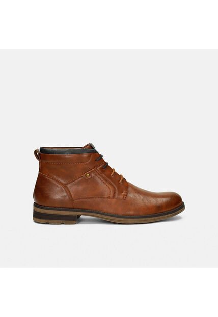 Bota Para Hombre Bata Café Claro Nicolau Tenso