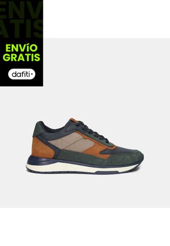 Tenis Para Hombre Bata Verde Pasto Nahuel Milán Bata