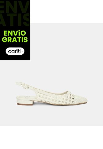 Baletas Para Mujer Bata Blanco Bata