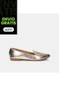 Baleta Para Mujer Bata Beige Gina'S Puntuda de Bata