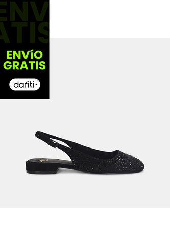 Baletas Para Mujer Bata Negro Hachi Bata