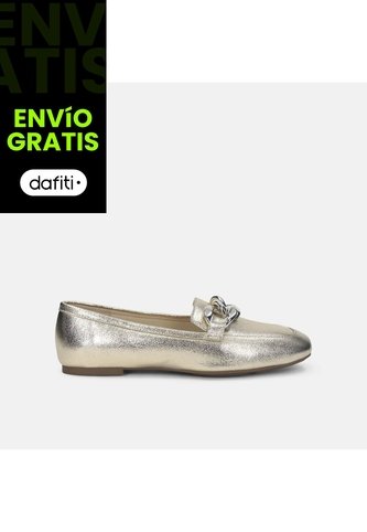 Mocasines Para Mujer Bata Beige London Bata