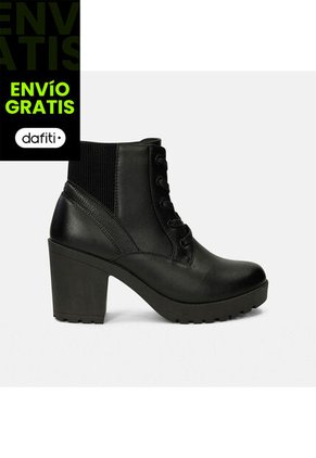 Botines Para Mujer Bata Negro Kimberly Maru
