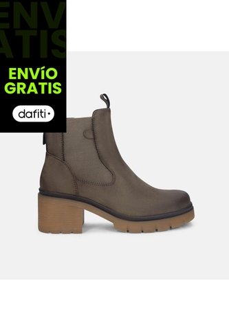 Botines Para Mujer Bata Café Claro Xena Bata
