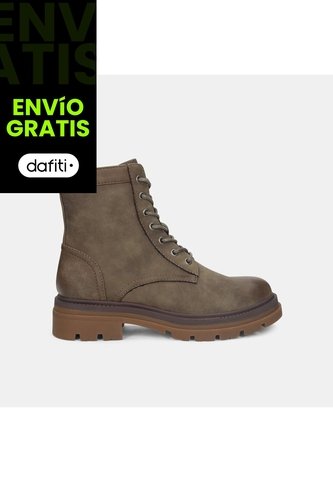 Botines Para Mujer Bata Café Oscuro Xaviera Bata